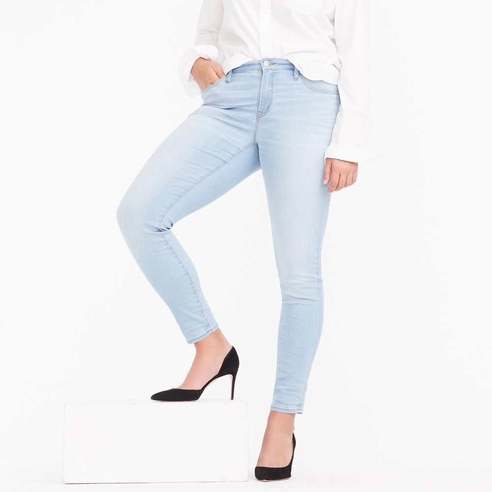 Jcrew toothpick jeans